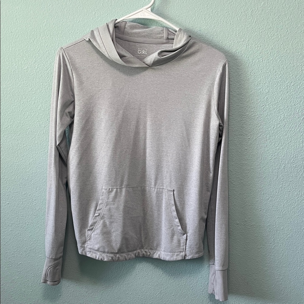 Athleta Girl Uptempo Hooded Top - Size L (12)